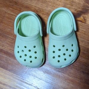 Mint Green Crocs